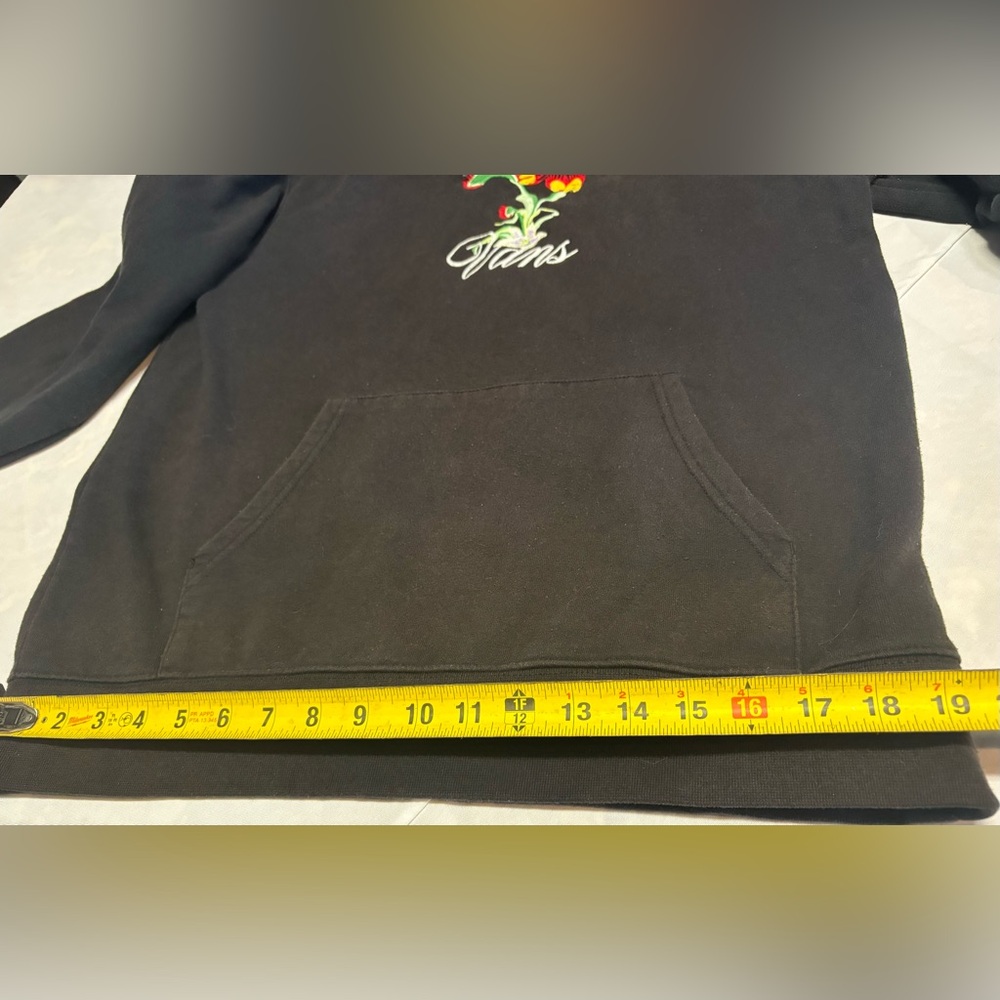 Vans Off The Wall Hoodie Sweatshirt Men Sz‎ M Venus Fly Trap Skater Embroidered - Picture 3 of 16